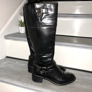 Chaps Rubi Riding Boot Womens black 9B